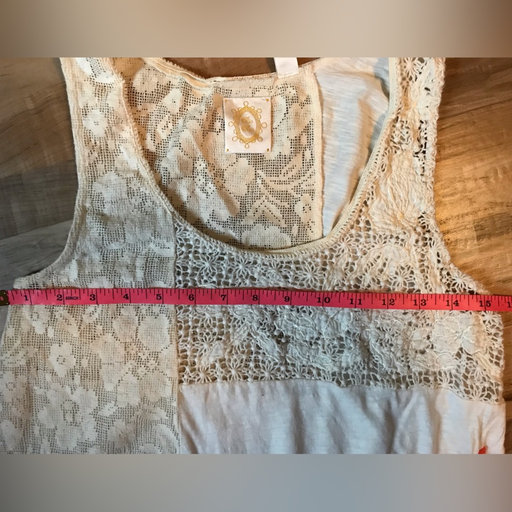 Anthro - Ric Rac Beaded Tunic Tank - Picture 7 of 11